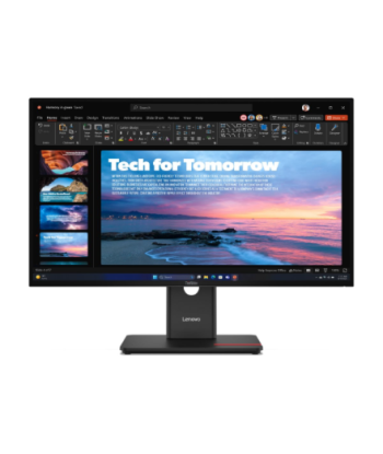 Lenovo ThinkVision T27QD-40 Monitor – 27" QHD IPS, 120Hz, USB-C Docking, Eclipse Black