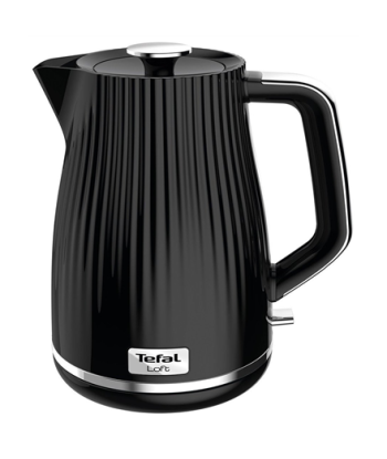 Veekeetja TEFAL, KO250830, Electric, 2400 W, 1.7 L, Plastic, 360° rotational base, Black