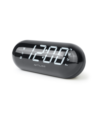Muse, Clock Radio With Jumbo Display, M-19 GL, FM radio