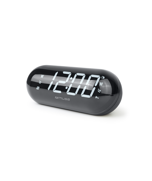 Muse, Clock Radio With Jumbo Display, M-19 GL, FM radio