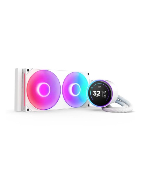 NZXT Kraken Elite 280 RGB V2 AIO CPU Cooler – White, LCD Display NZXT Kraken Elite 280 RGB V2 AIO CPU Cooler – White, LCD Display