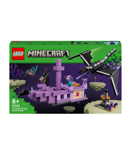 LEGO Minecraft The Ender Dragon and Ender Ship (21264)