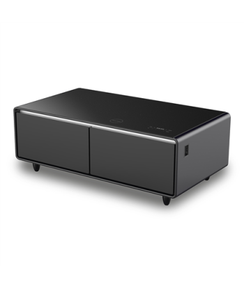 Caso, Lounge-Table with cooling compartments, sound bar and charging option, Sound and Cool, Energy efficiency class F, Free
