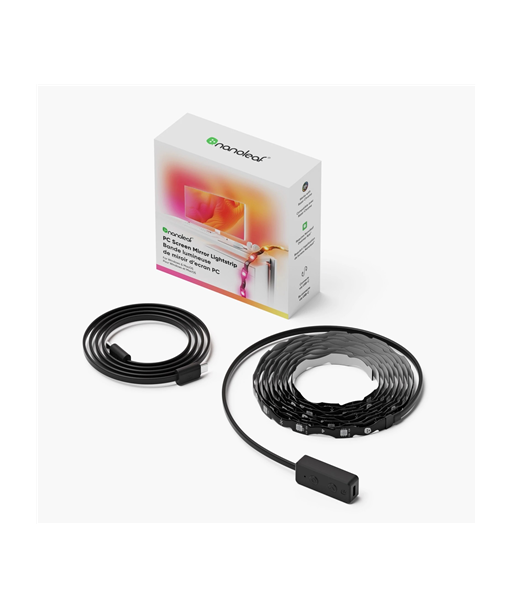 Nanoleaf 4D PC Ekraani Peegeldav LED-riba – USB, 2.5m, RGB Nanoleaf 4D PC Ekraani Peegeldav LED-riba – USB, 2.5m, RGB