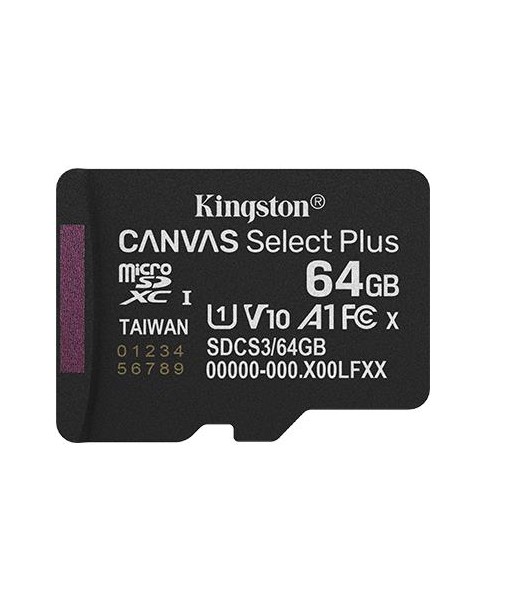 MEMORY MICRO SDXC 64GB UHS-I/SDCS3/64GBSP KINGSTON