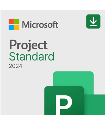 Microsoft® Project Standard 2024 All Languages Online Product Key License 1 License Downloadable ESD NR | Microsoft