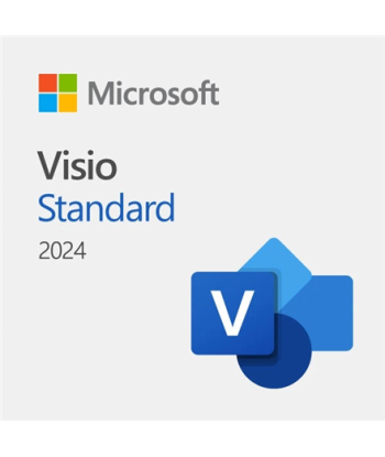 Microsoft® Visio® Standard 2024 All Languages Online Product Key License 1 License Downloadable ESD NR | Microsoft