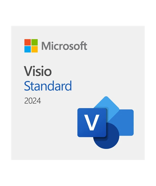 Microsoft® Visio® Standard 2024 All Languages Online Product Key License 1 License Downloadable ESD NR | Microsoft
