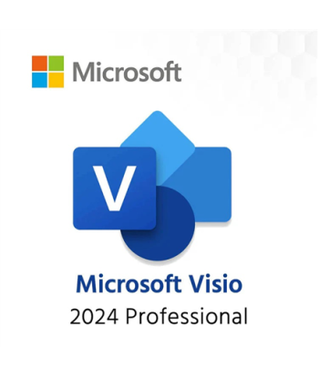 Microsoft® Visio® Professional 2024 All Languages Online Product Key License 1 License Downloadable ESD NR | Microsoft