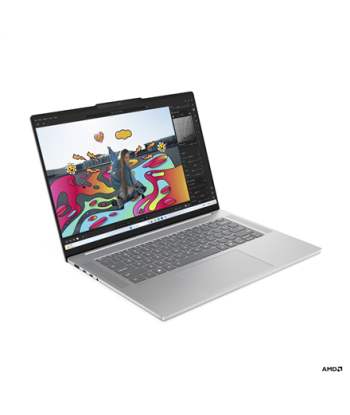Lenovo IdeaPad Slim 5 15ARP10, Cloud Grey, 15.1", OLED, WQXGA, 2560 x 1600 pixels, AMD Ryzen 5, 7535HS, 16 GB, Soldered