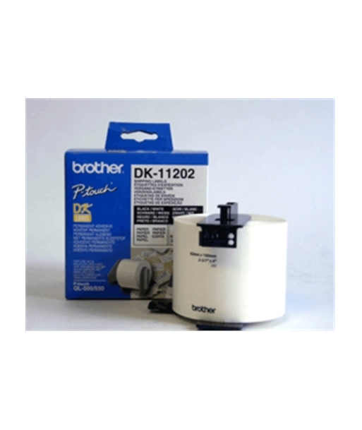 Brother, DK-11202 Shipping Labels, White, DK, 62mm x 100mm