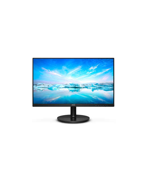 Philips, 221V8A, 21.5", VA, FHD, 75 Hz, 4 ms, 1920 x 1080, 200 cd/m², HDMI ports quantity 1 x HDMI, Black