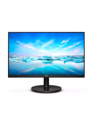 Philips, LCD monitor, 222V8LA/00, 21.5 inch (54.6 cm)", VA, FHD, 16:9, 75 Hz, 4 ms, 1920 x 1080 pixels, 250 cd/m², Headphone