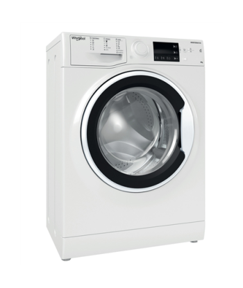 Стиральная машина Whirlpool, WRBSB 6249 W EU, Energy efficiency class C, Front loading, Washing capacity 6 kg, 1200 RPM, Depth