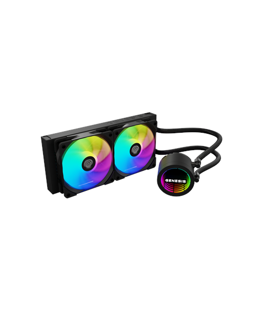 Genesis Hydria 240 ARGB AIO Liquid Cooler Intel/AMD Genesis Hydria 240 ARGB AIO Liquid Cooler Intel/AMD