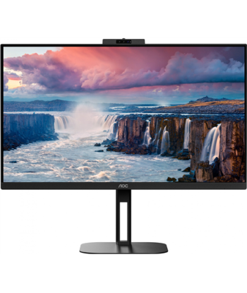 AOC Q27V5CW/BK, 27", IPS, QHD, 16:9, 75 Hz, 4 ms, 2560 x 1440 pixels, 300 cd/m², HDMI ports quantity 1, Black