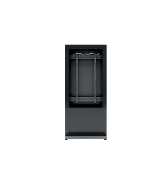 EDBAK IDS10.55 UNIVERSAL INDOOR FLOORSTANDING KIOSK 55", BLACK | EDBAK