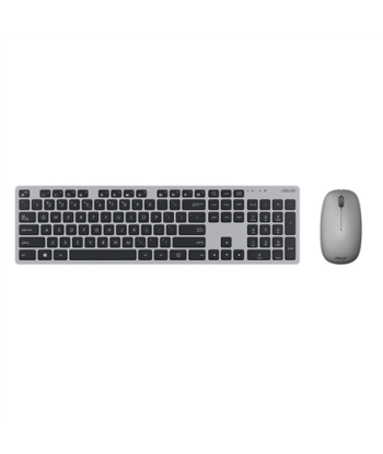 Беспроводной комплект Asus W5000 клавиатура и мышь серый EN
