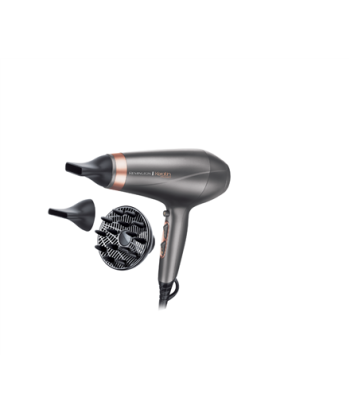 Föön Remington, AC8820, 2200 W, Number of temperature settings 3, Ionic function, Diffuser nozzle, Silver