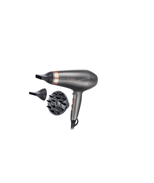 Remington, Hair Dryer, AC8820, 2200 W, Number of temperature settings 3, Ionic function, Diffuser nozzle, Silver Remington, Hair Dryer, AC8820, 2200 W, Number of temperature settings 3, Ionic function, Diffuser nozzle, Silver