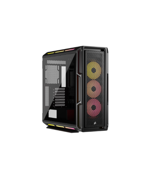 Corsair PC Case, iCUE LINK 5000T LX RGB, Black, Mid-Tower, Power supply included No