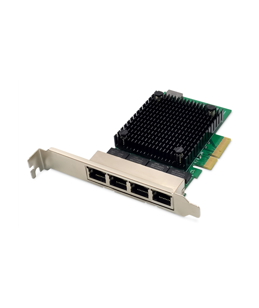 Digitus DN-10136 4-Port RJ45 RTL8125B, 2.5 GBits Server NIC