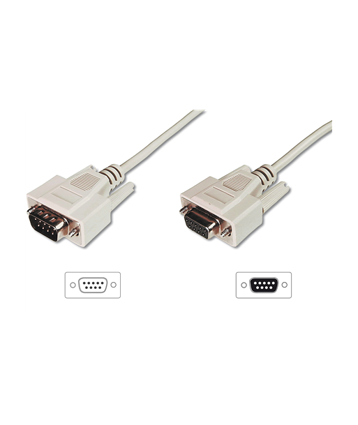 Digitus AK-610203-020-E DSUB to DSUB Extension Cable – 2 m, Black Digitus AK-610203-020-E DSUB to DSUB Extension Cable – 2 m, Black