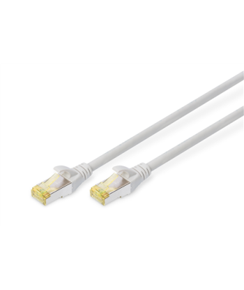 Digitus CAT 6A S/FTP, Patch cord, Length 15 m, Grey