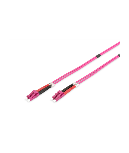 Digitus Fiber Optic Multimode, DK-2533-02-4, Patch cord, Length 2 m, Erika violet Digitus Fiber Optic Multimode, DK-2533-02-4, Patch cord, Length 2 m, Erika violet