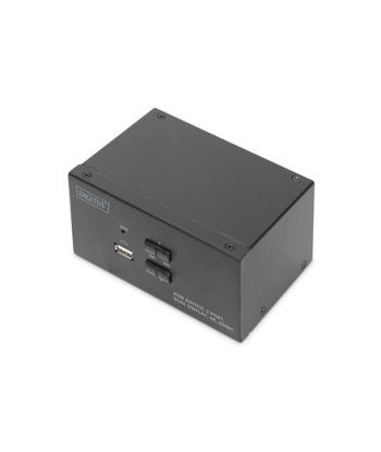 Digitus KVM Switch, 2 Port, Dual Display, 4K, HDMI | DS-12860