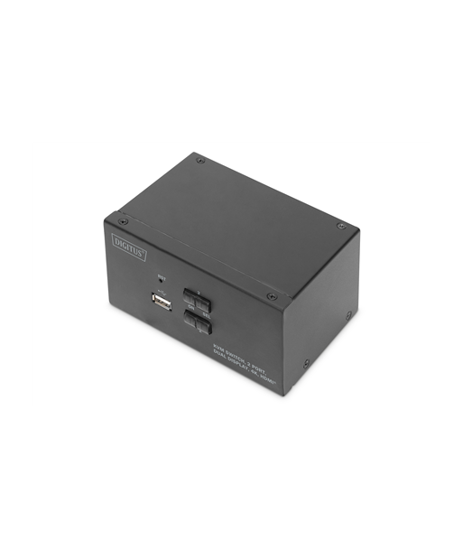 Digitus KVM Switch, 2 Port, Dual Display, 4K, HDMI | DS-12860
