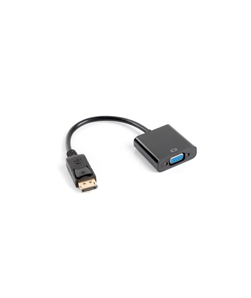 Lanberg Adapter Cable DisplayPort to VGA, 20 cm | AD-0002-BK Lanberg Adapter Cable DisplayPort to VGA, 20 cm | AD-0002-BK