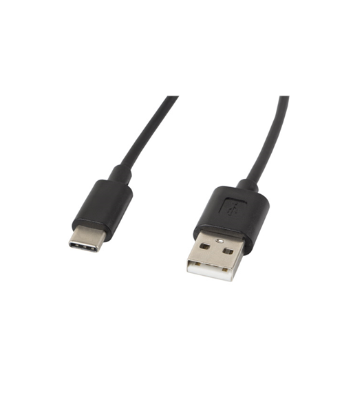 Lanberg USB Type-A to USB Type-C 2.0 Cable, 1.8 m | CA-USBO-10CC-0018-BK | USB Type-A to USB Type-C Lanberg USB Type-A to USB Type-C 2.0 Cable, 1.8 m | CA-USBO-10CC-0018-BK | USB Type-A to USB Type-C