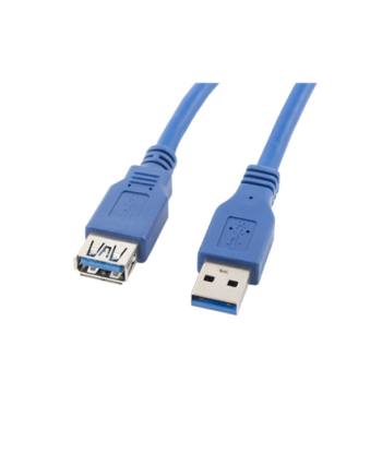 Lanberg Lanberg USB-A 3.0 Cable, 1.8 m | CA-US3E-10CC-0018-B | USB Type-A to USB Type-A