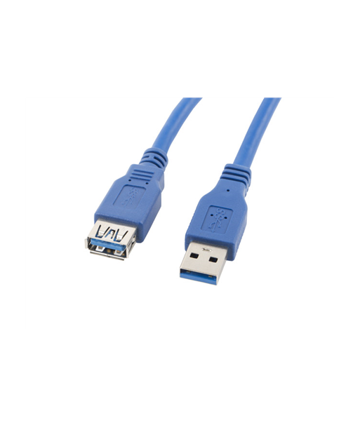 Lanberg Lanberg USB-A 3.0 Cable, 1.8 m | CA-US3E-10CC-0018-B | USB Type-A to USB Type-A