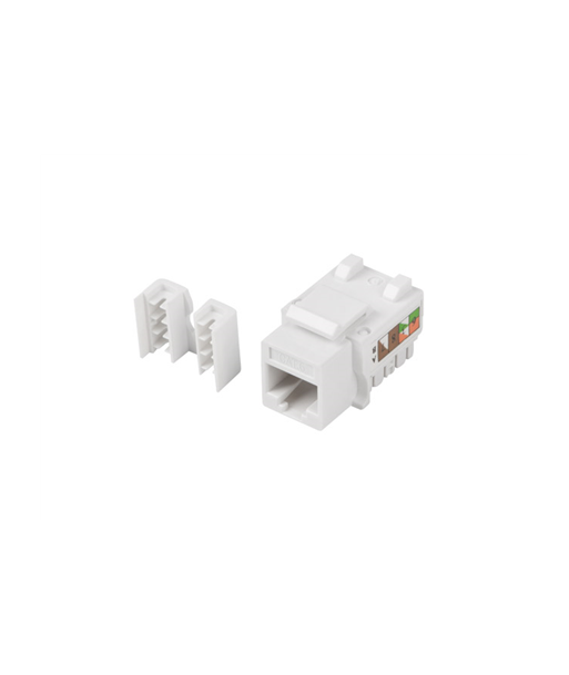 Lanberg Keystone Module RJ45 to LSA CAT.6, UTP | KSU6-1090 | White Lanberg Keystone Module RJ45 to LSA CAT.6, UTP | KSU6-1090 | White