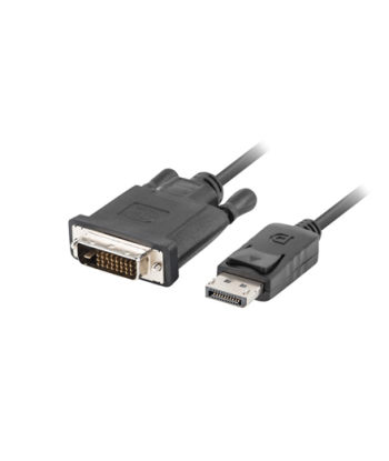 Lanberg Cable, CA-DPDV-10CU-0018-BK, DisplayPort to DVI-D, 1.8 m