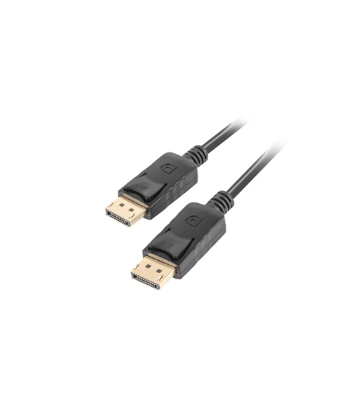 Lanberg DisplayPort Cable 19 Pin V1.2 4K | CA-DPDP-10CC-0005-BK | DisplayPort to DisplayPort Lanberg DisplayPort Cable 19 Pin V1.2 4K | CA-DPDP-10CC-0005-BK | DisplayPort to DisplayPort