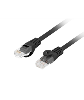 Lanberg Patchcord Cat.6 UTP LSZH CU | PCU6-10CU-0100-BK | 1 m
