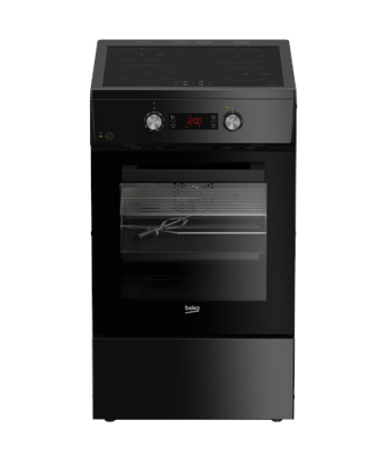 Плита BEKO, FSM59305BDT, Hob type Induction, Oven type Electric, Black, Width 50 cm, Grilling, Depth 60 cm, 60 L