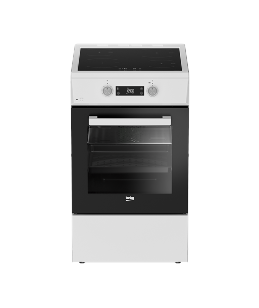 Плита BEKO, FSM59305WDT, Hob type Induction, Oven type Electric, White, Width 50 cm, Grilling, Depth 60 cm, 60 L Плита BEKO, FSM59305WDT, Hob type Induction, Oven type Electric, White, Width 50 cm, Grilling, Depth 60 cm, 60 L