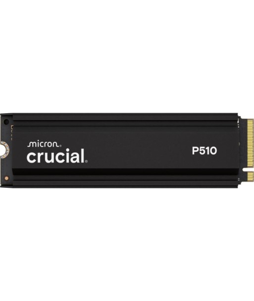 SSD CRUCIAL P510 1TB M.2 PCIe Gen5 NVMe TLC Write speed 9500 MBytes/sec Read speed 11000 MBytes/sec TBW 600 TB CT1000P510SSD5