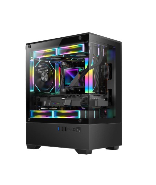 Case GOLDEN TIGER Raider SL-2 MiniTower Case product features Transparent panel Not included Colour Black RAIDERSL-2 Case GOLDEN TIGER Raider SL-2 MiniTower Case product features Transparent panel Not included Colour Black RAIDERSL-2