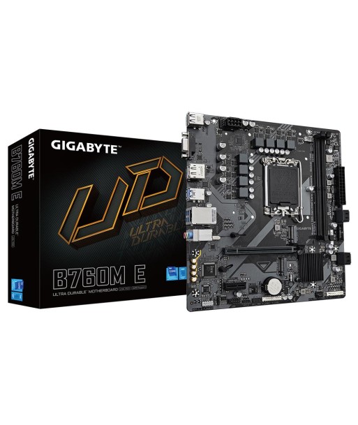 Mainboard GIGABYTE Intel B760 Express LGA1700 Micro-ATX Memory DDR5 Memory slots 2 B760ME1.0