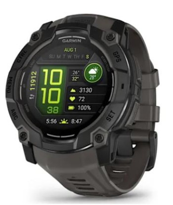 SMARTWATCH INSTINCT 3 AMOLED/BLK/CHARCO 010-03020-00 GARMIN