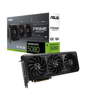 Видеокарта ASUS NVIDIA GeForce RTX 5080 16 GB GDDR7 256 bit PCIE 5.0 16x 1xHDMI 3xDisplayPort PRIME-RTX5080-O16G