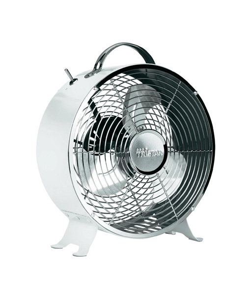 Ventilaator Tristar, VE-5967, Desk, White, Diameter 25 cm, Number of speeds 2, 20 W, No Ventilaator Tristar, VE-5967, Desk, White, Diameter 25 cm, Number of speeds 2, 20 W, No