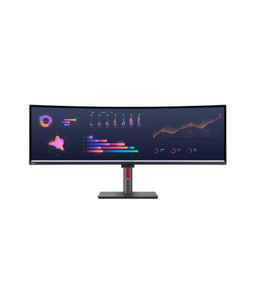 Lenovo, ThinkVision, P49w-30, 49", IPS, 32:9, 60 Hz, 4 ms, 5120 x 1440, 350 cd/m², HDMI ports quantity 2, Black, Warranty 36