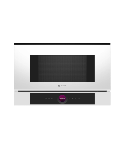 Mikrolaineahi Bosch, BFL7221W1, Built-in, 21 L, 900 W, White