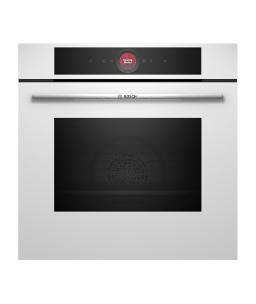 Ahi Bosch, HBG7721W1S, 71 L, Electric, Pyrolysis, Touch control, Height 59.5 cm, Width 59.4 cm, White